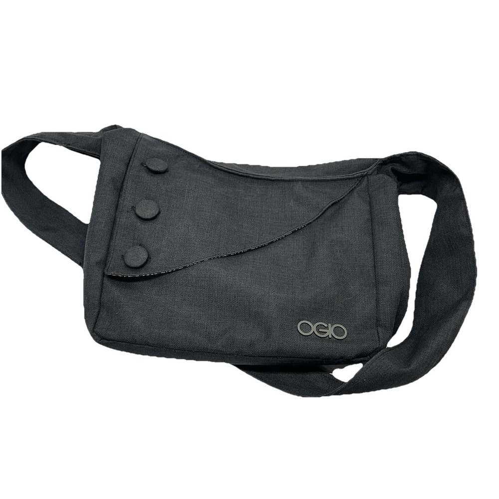 OGIO Brooklyn Tablet Purse Cross Body Messenger Bag Satchel Padded GRAY